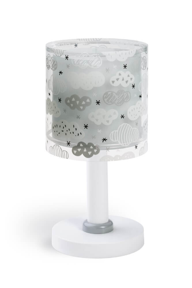 Dalber Kinderkamer tafellamp Clouds soft grijs - 41411E