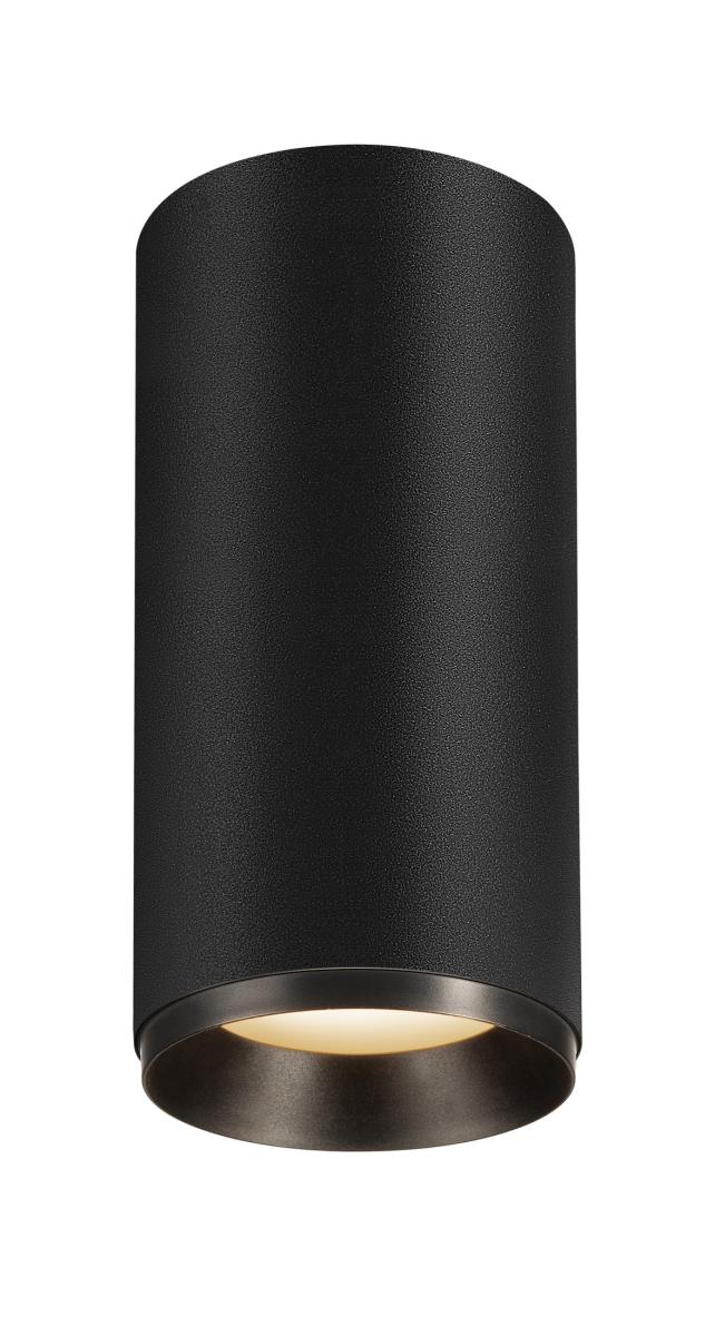 SLV OpbouwspotNuminos L Dali cilinder zwart 3000K - 24gr - 1004610