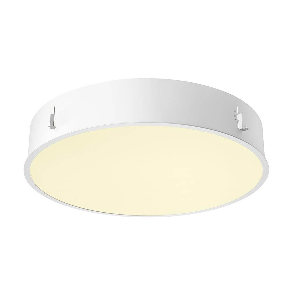 SLV Inbouw plafondlampMedo 60 wit Ø 60cm met frame - 1008633