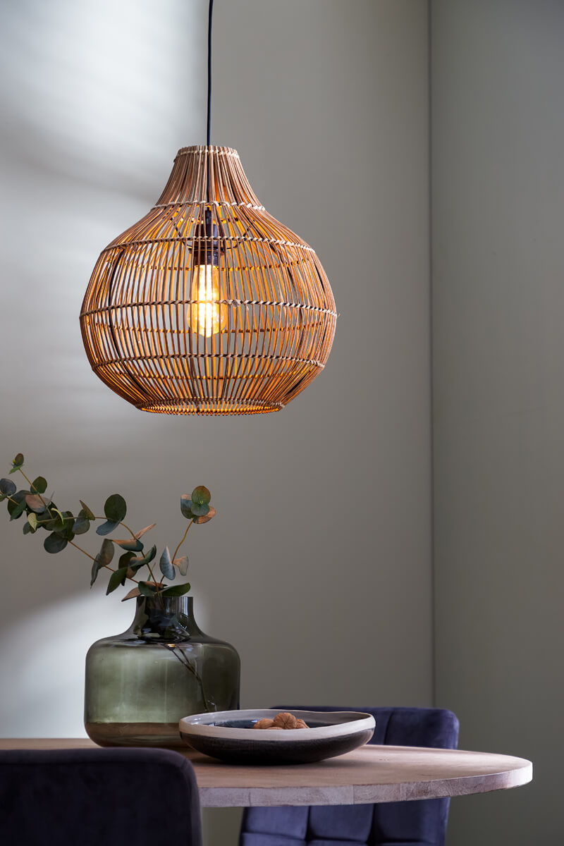 Light & Living Hanglamp Pacino rotan Ø 40cm - 2950718