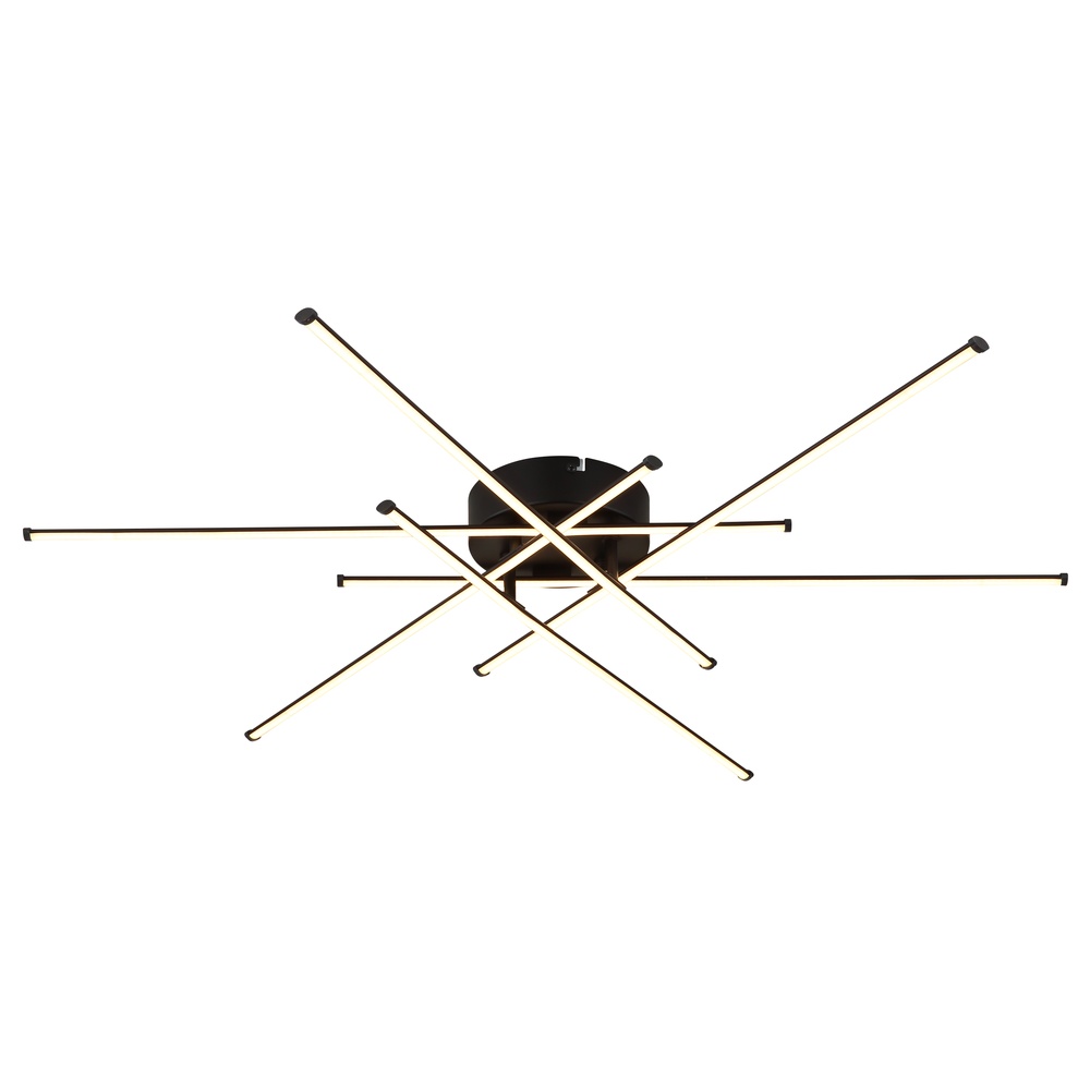 Globo Design plafondlampLawson zwart - 67380-40
