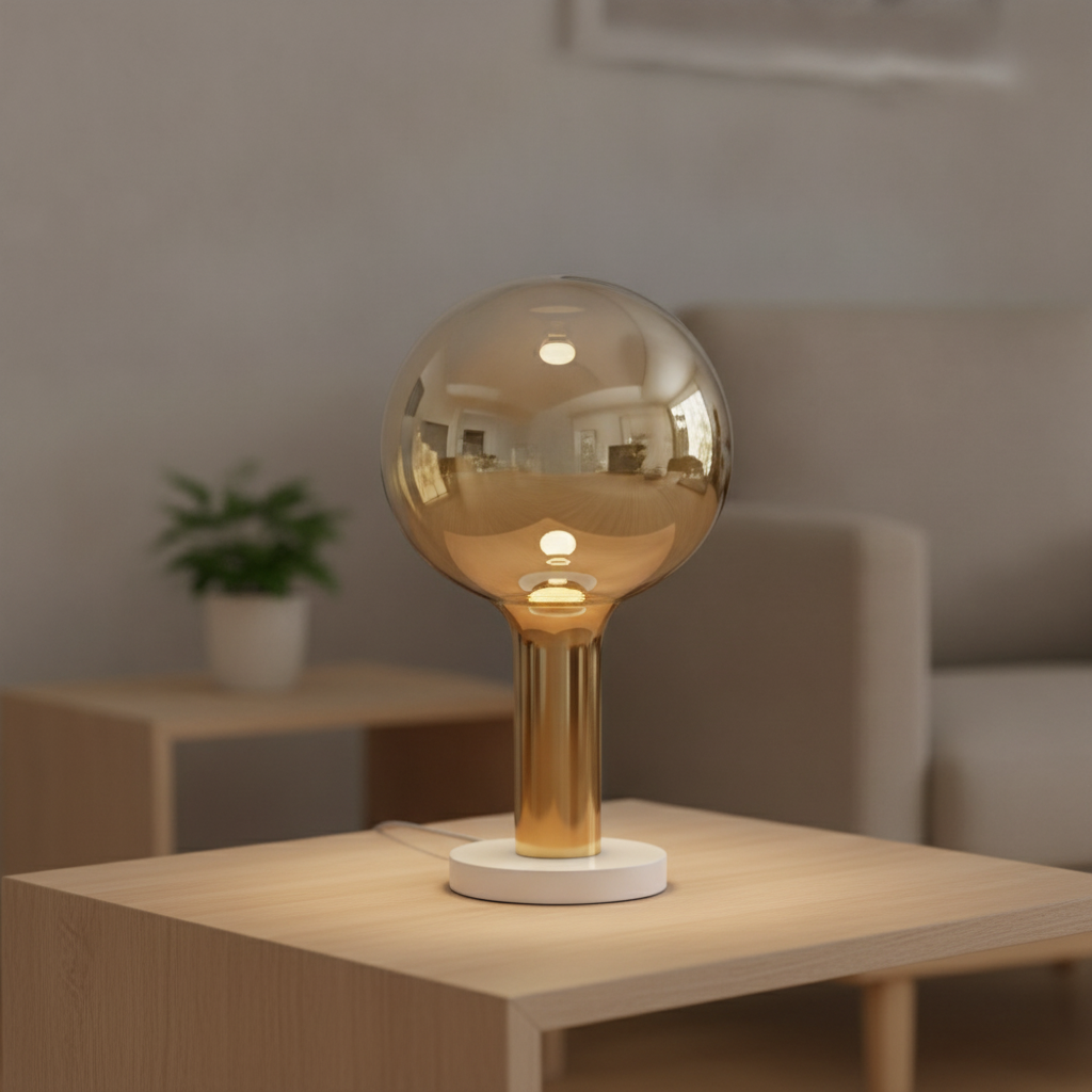 Lyora TafellampNostos goud gkas - 110964
