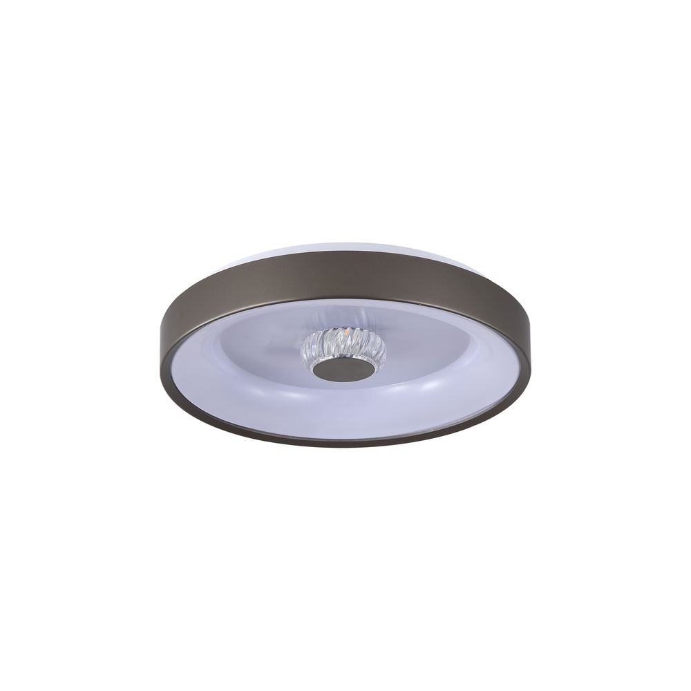 Searchlight Plafonniere Polka bruin - 89735-38LT