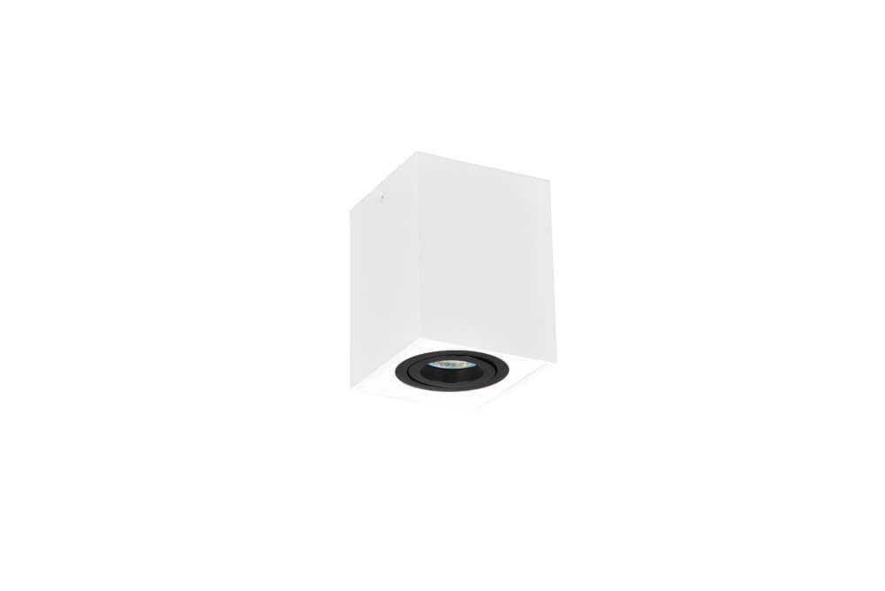 Trio PlafondlampBiscuit vierkant wit - 613000134