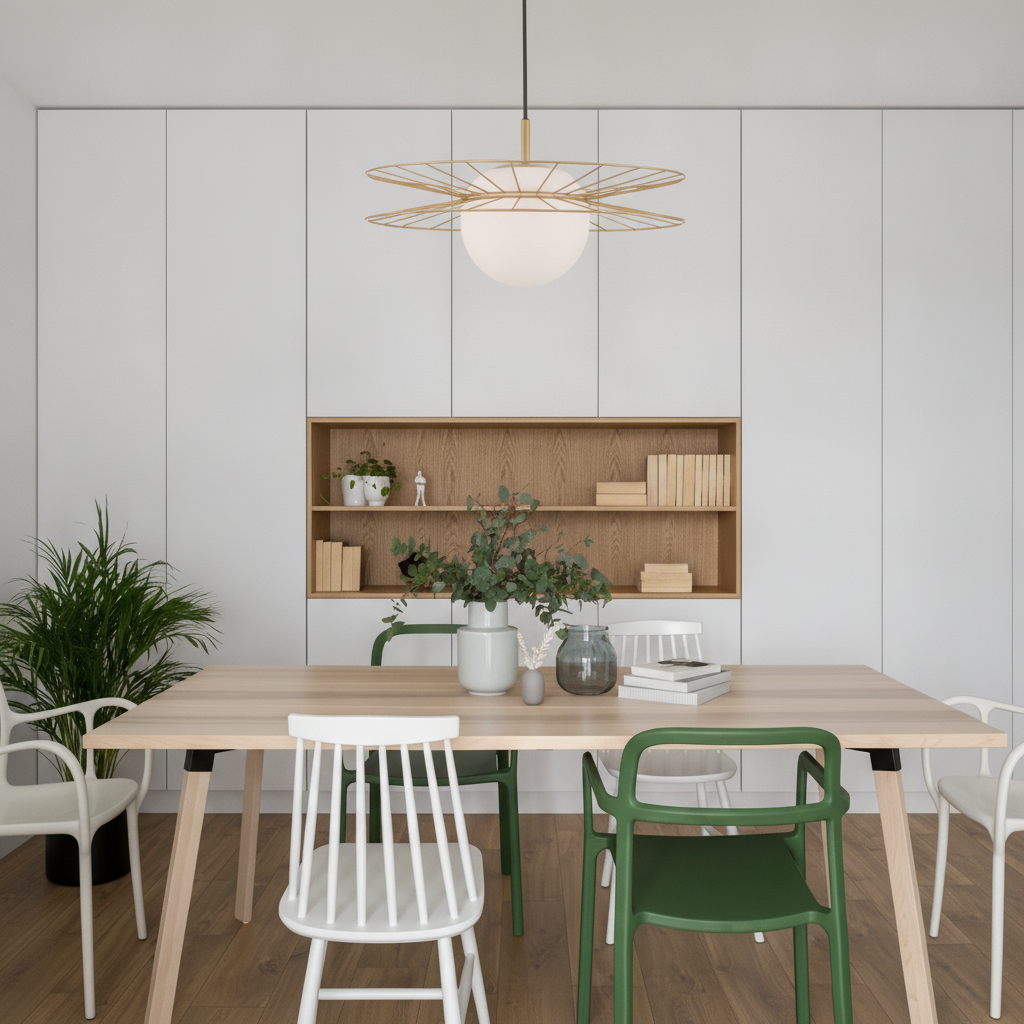 Lyora Gouden hanglamp Ellery Ø 45cm - 110674