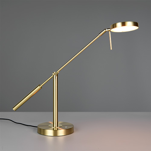 Trio Bureaulamp Monza messing - 523310908