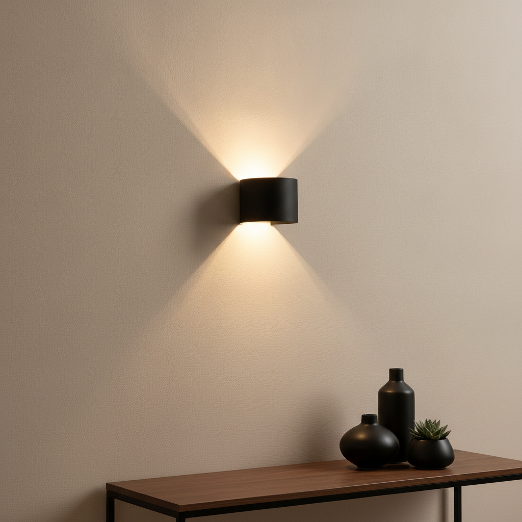 Artdelight Opbouwspot Gyro zwart - WL GYRO ZW