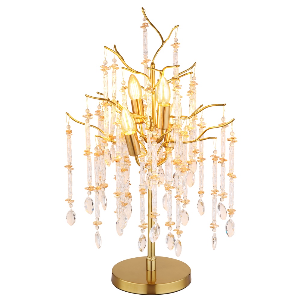 Globo Tafellamp Gloria goud - 64142T