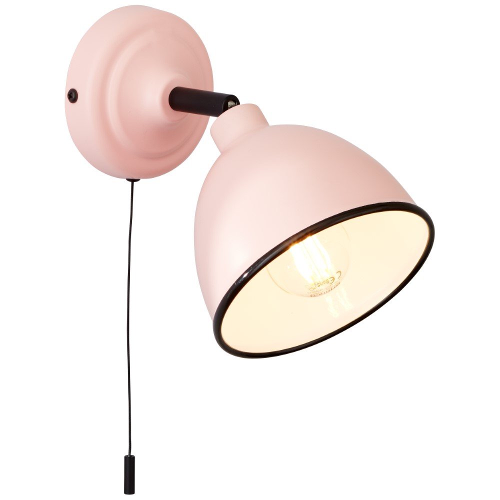 Brilliant Pastel wandlampTelio Pastel roze - 97002/17