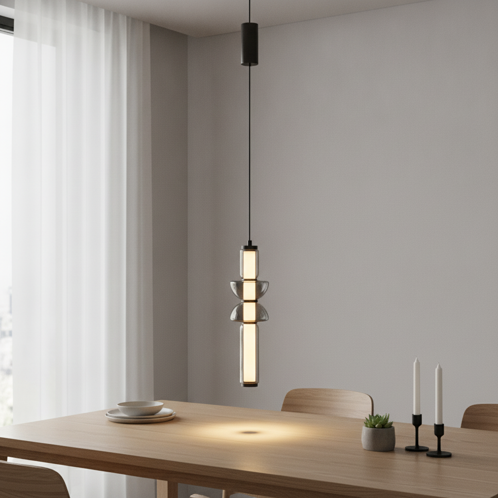 Lyora 1-lichts hanglampUlon smoke glas - 9009181