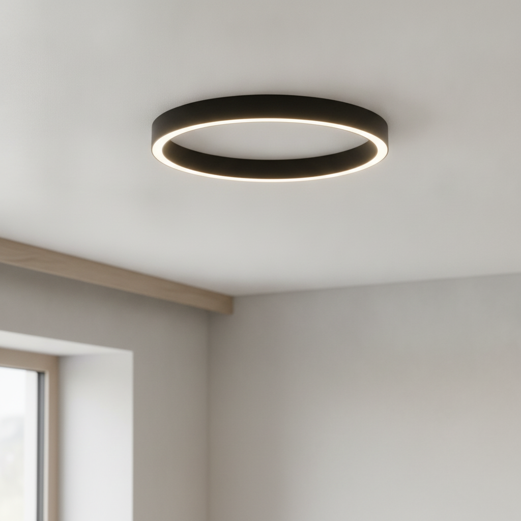 Lyora Design plafondlampSting zwart Ø 80cm - 110282
