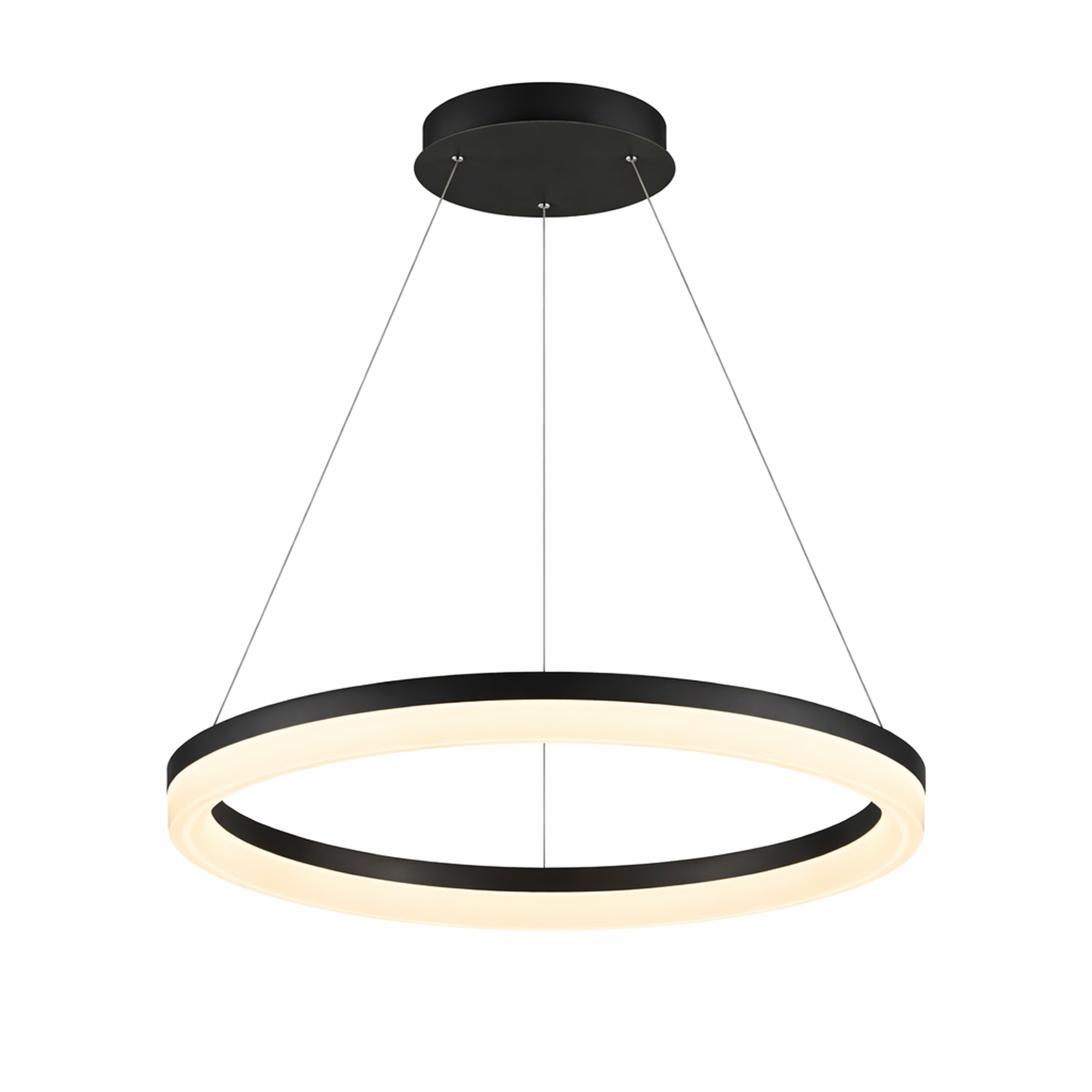 Lyora Strakke hanglampAra Ø 60cm zwart - 510611