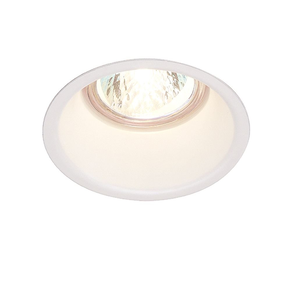 SLV Inbouwspot Horn GU10 wit - 112911