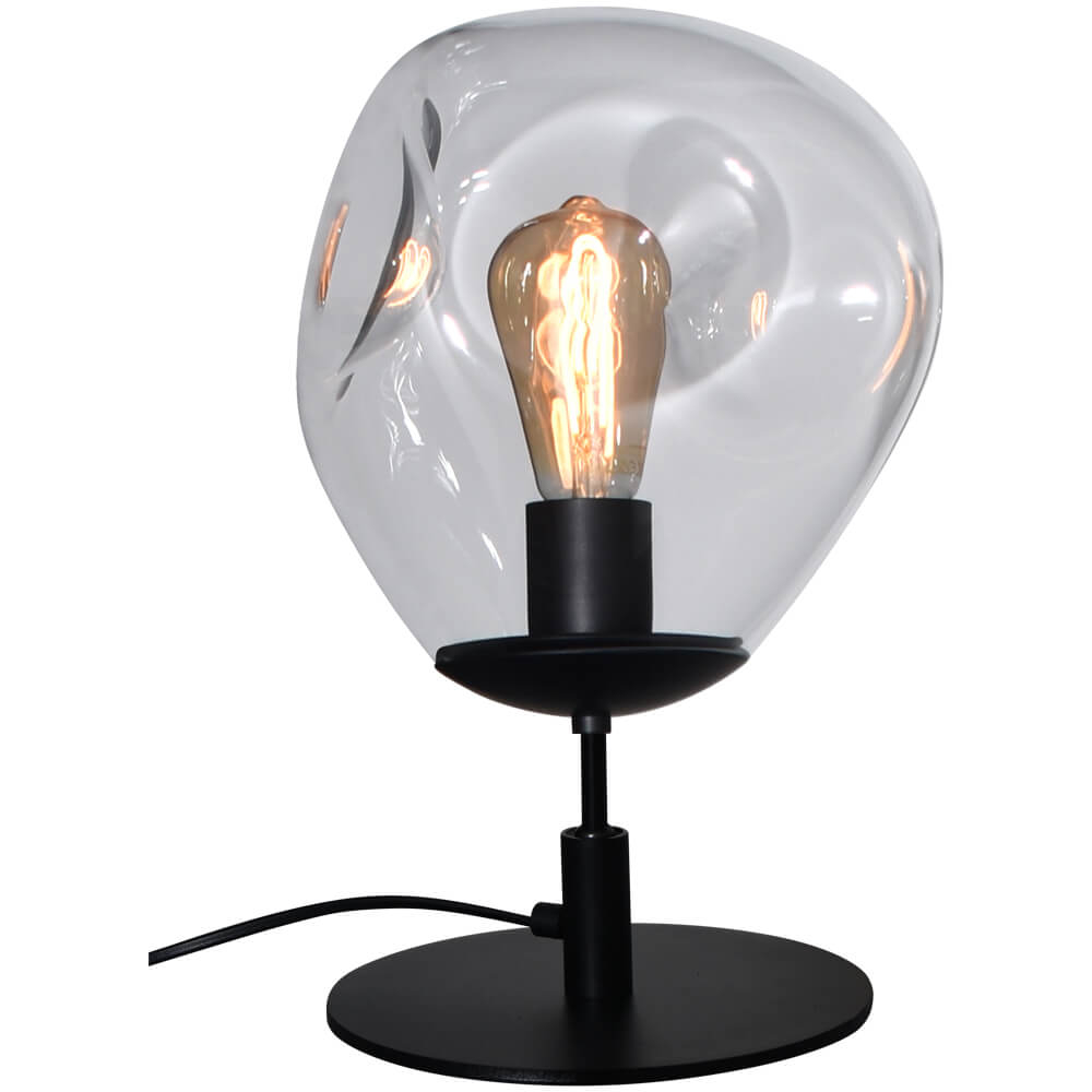 Masterlight Tafellamp Lava Ø 24cm helder glas - 4760-05-00-61