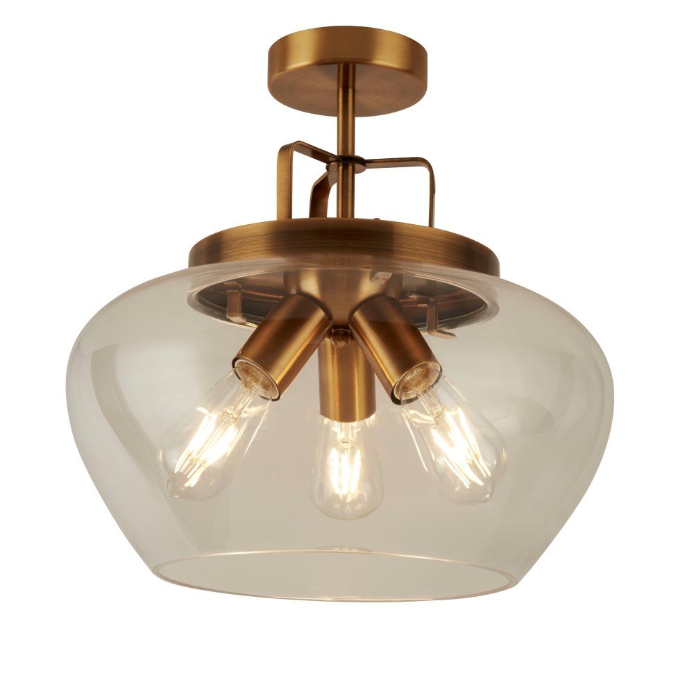 Searchlight Design plafondlamp Boule Ø 40cm - 8973-3BZ