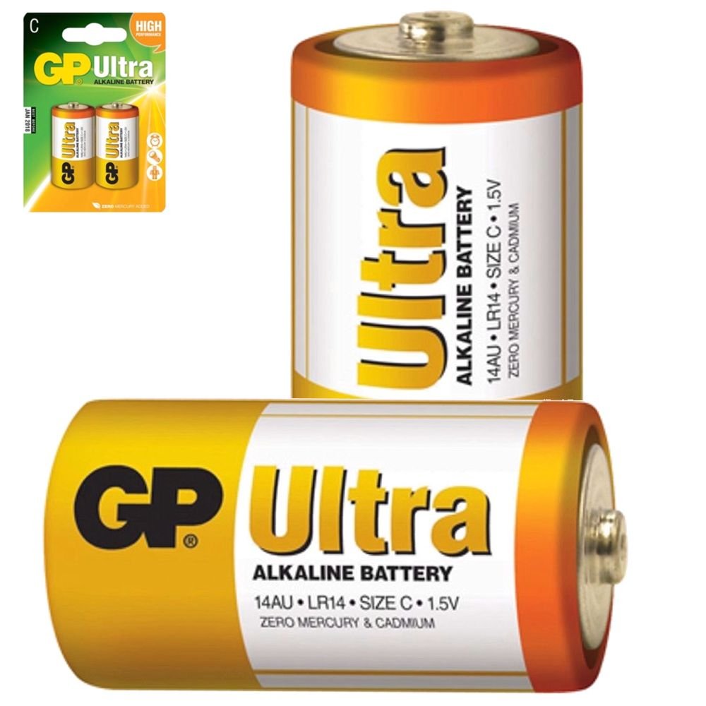 GP Alkaline batterijenBattery - C Size - LR14 - 3012520 afbeelding