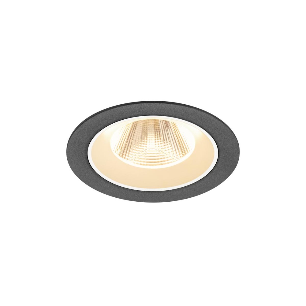 SLV InbouwspotNuminos M zwart/wit 2700K - 20gr - 1009596