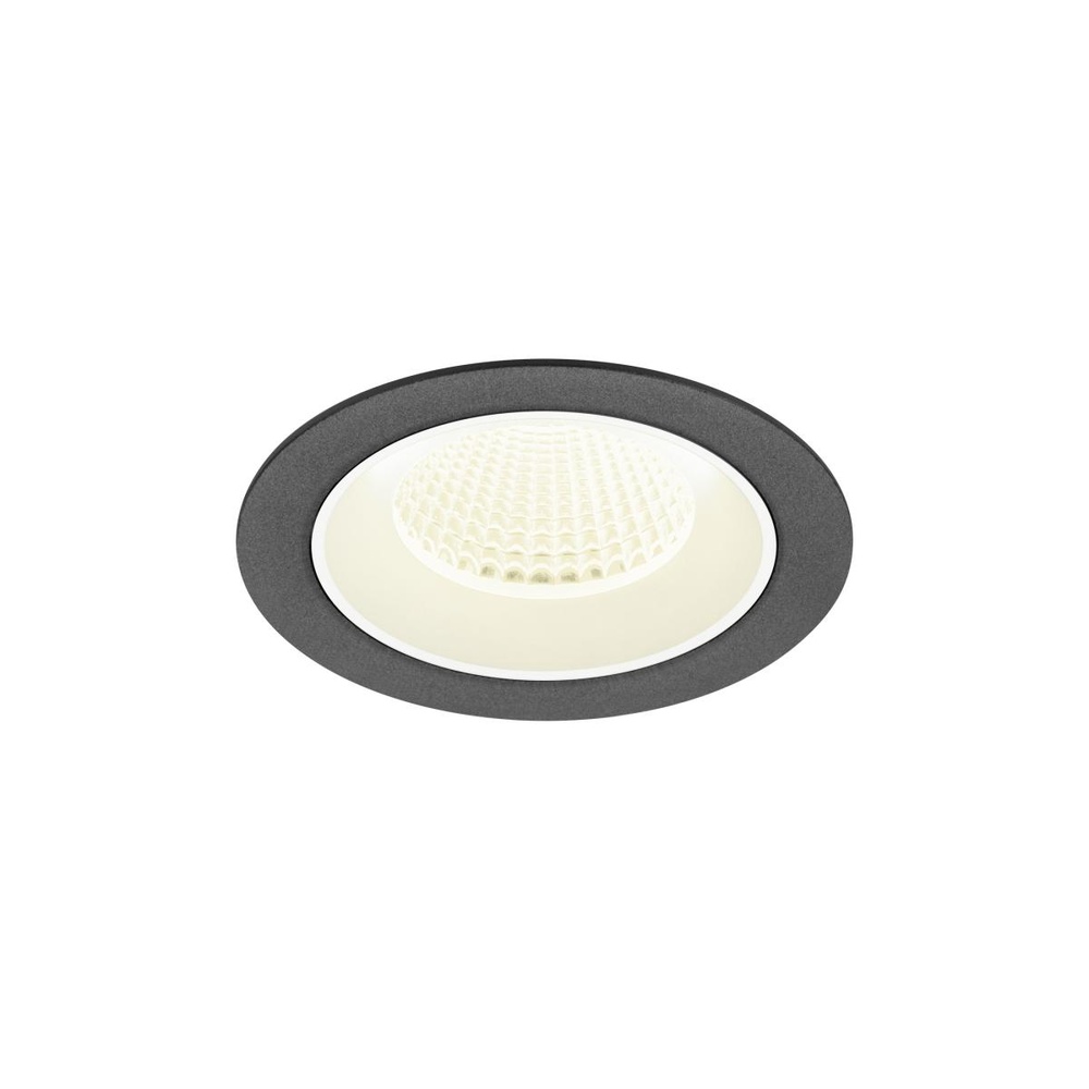 SLV InbouwspotNuminos M zwart/wit 4000K - 40gr - 1009635