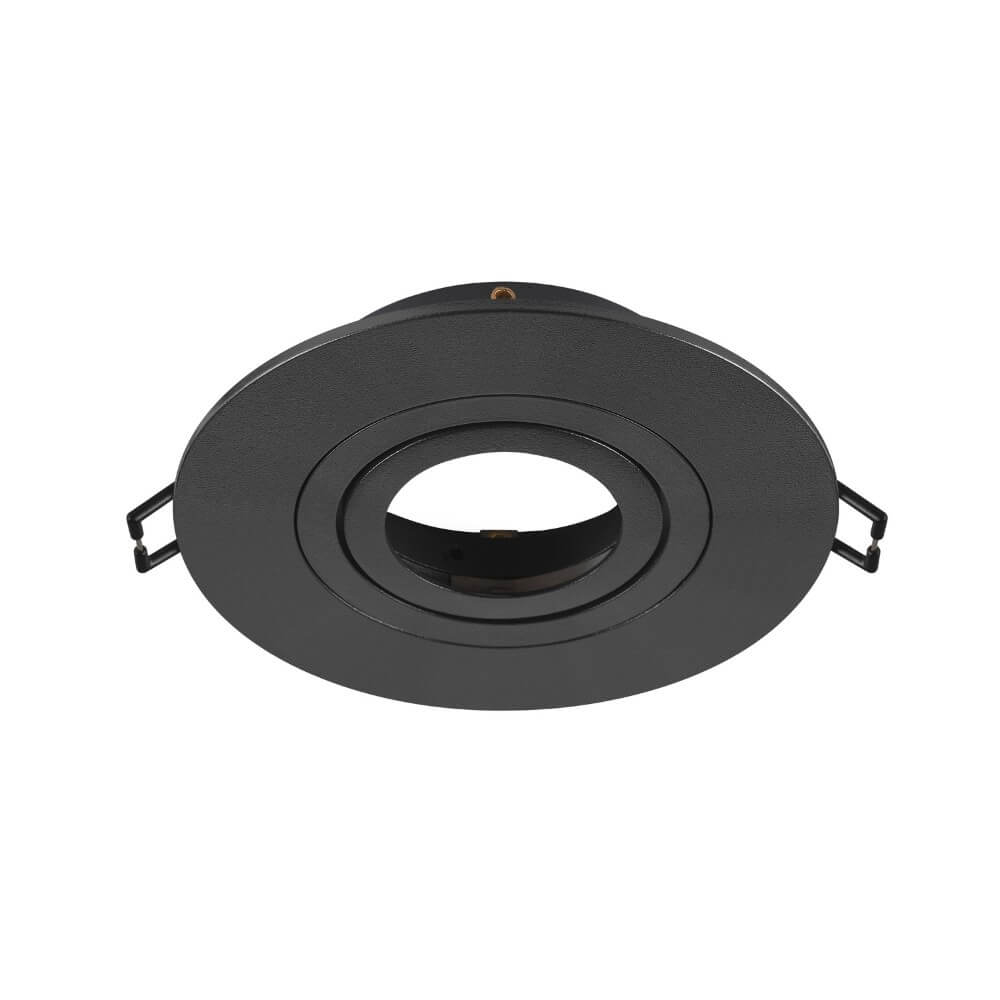 SLV InbouwringNew Tria 75 XL rond zwart - zonder fitting - 1007631