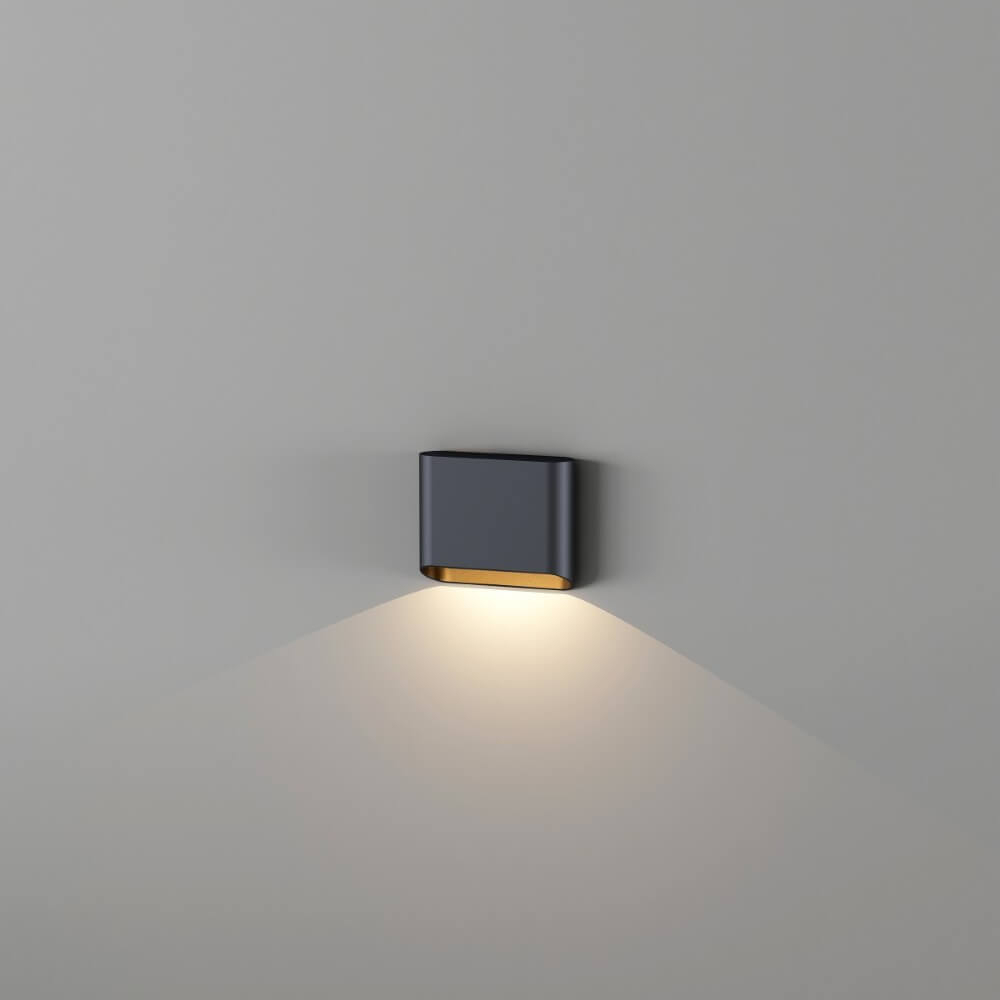 Artdelight WandlampDiaz 1L Zwart met goud - WL DIAZ-1L ZW-MG afbeelding