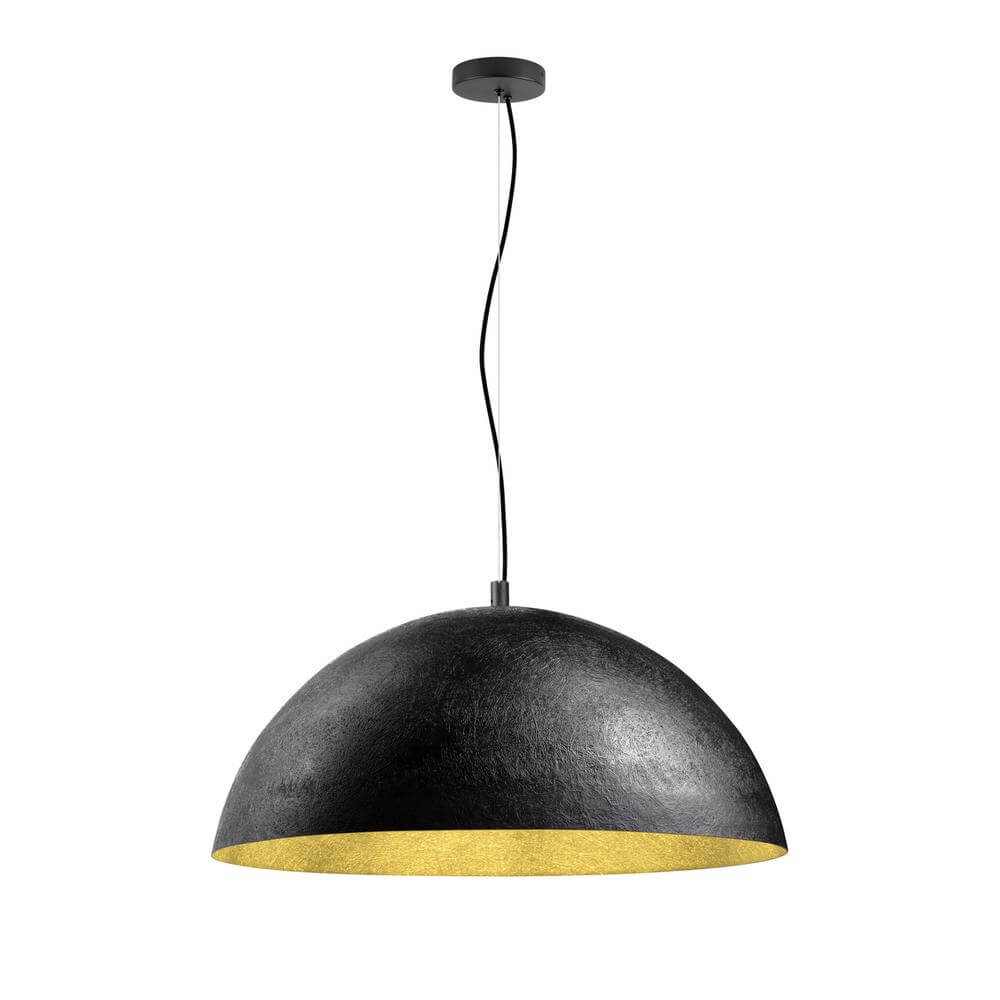 SLV HanglampForchini 70 zwart met goud Ø 70cm - 1008538
