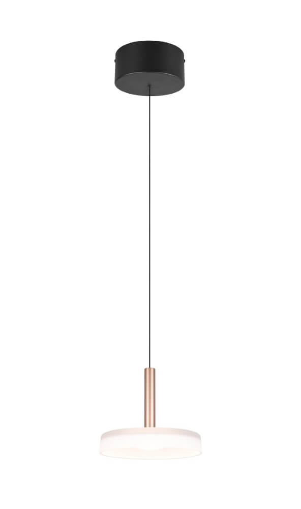 Trio Led hanglamp Celeste Ø 22cm - wit glas - 354910165