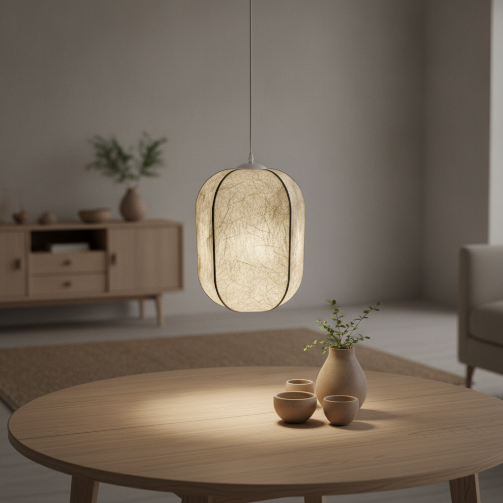 Lyora Witte hanglampPierida Ø 30cm - 110851