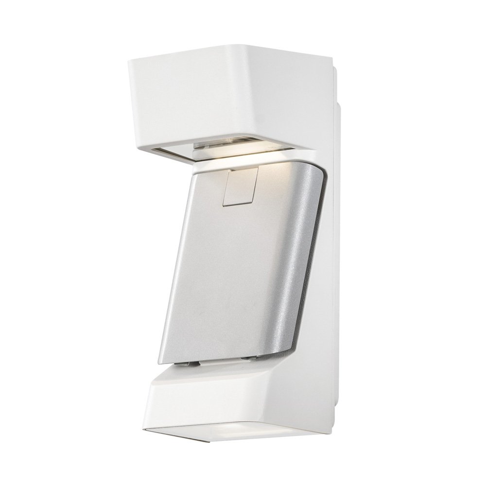 KonstSmide Huisnummer lamp Ravenna Adress mat wit met grijs - 7976-250