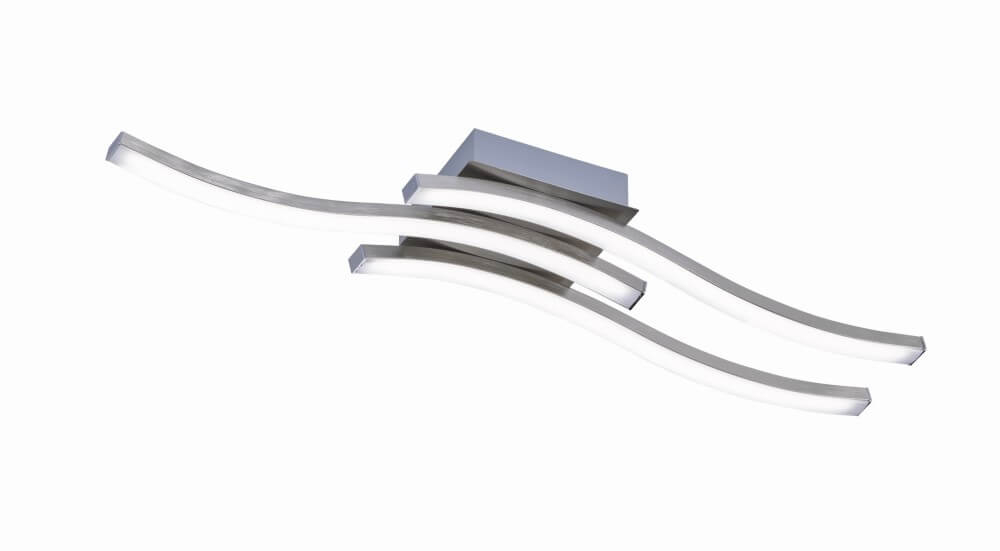 Trio PlafonnièreRoute nikkel mat - R62473107