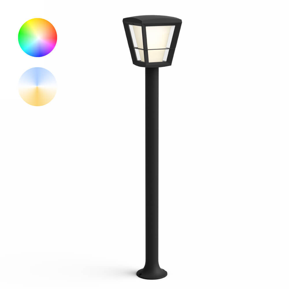 Philips Tuinlamp zwartHue Econic 100cm - 1744230P7