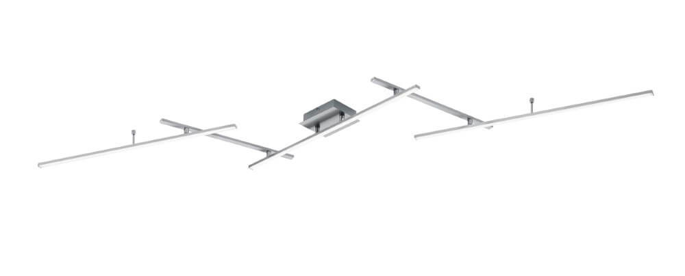Trio PlafonnièreArvin 4-stripe RVS - 628410507