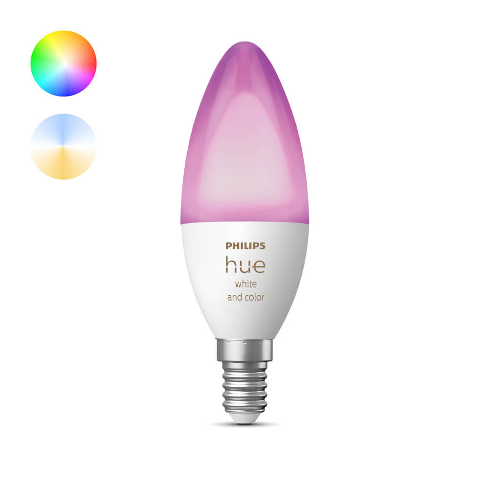 Philips Hue - E14 - 5W - White and Color - 929002294204