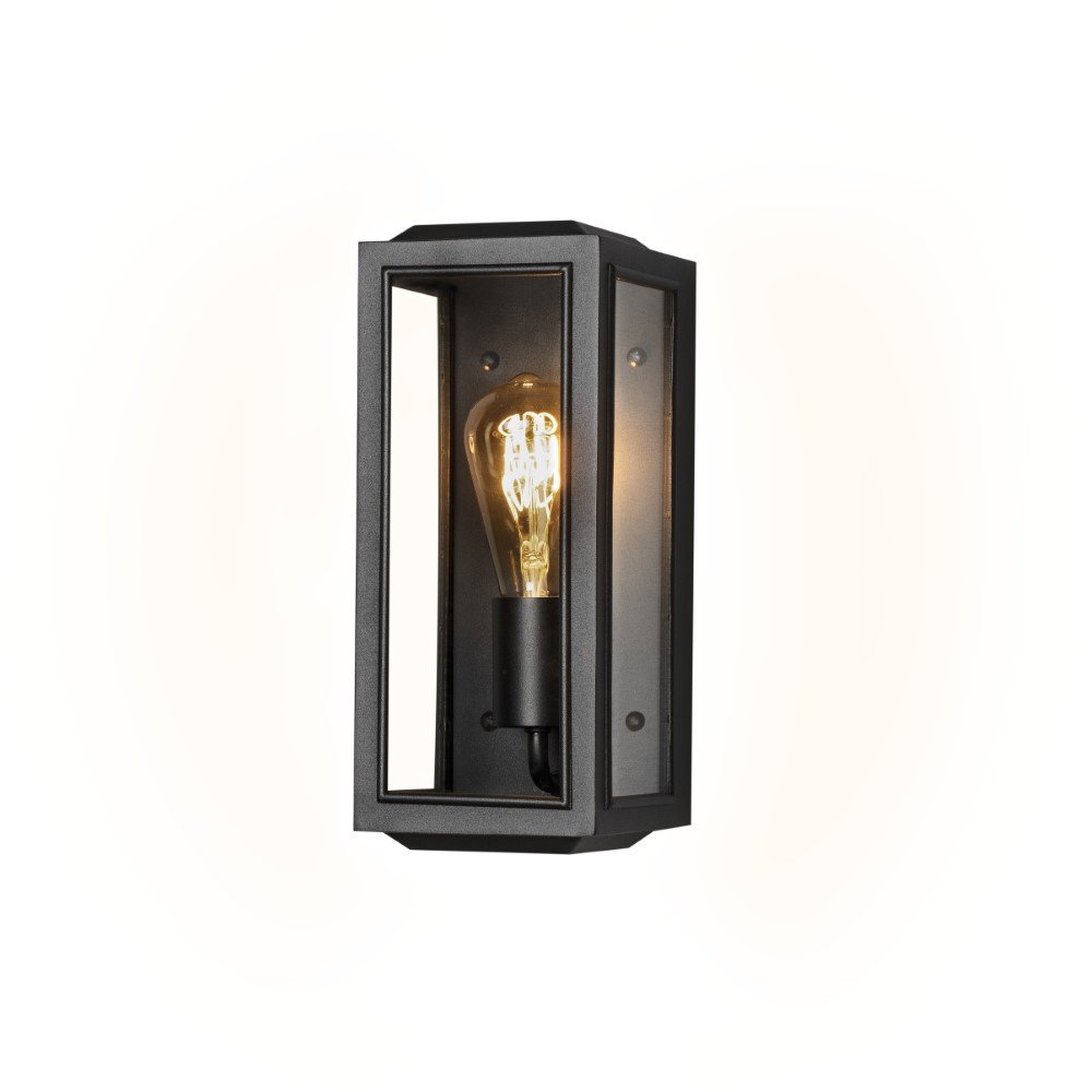 KonstSmide Zwarte muurlamp Carpi - 7348-750