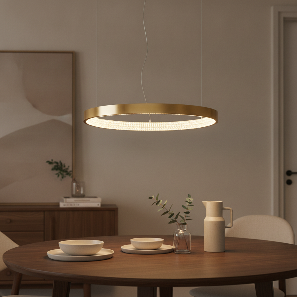 Lyora Hanglamp Preston goud Ø 60cm - 110442