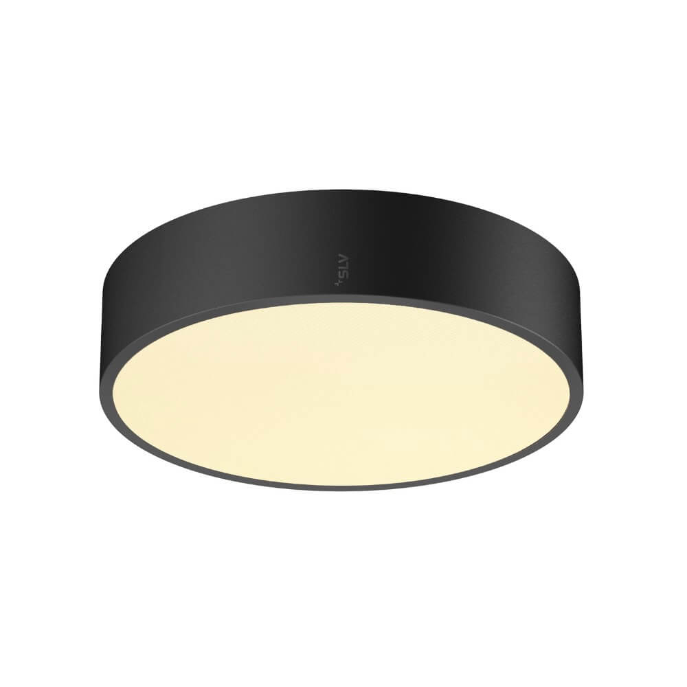 SLV Plafondlamp / HanglampMedo Pro 30 zwart - CCT - 70g - Ø 28cm - 1007288