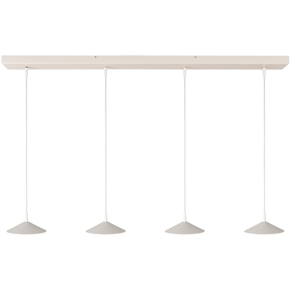 Masterlight 4-lichts hanglampCeppo wit Ø 18cm - 2151-1013-1013130418