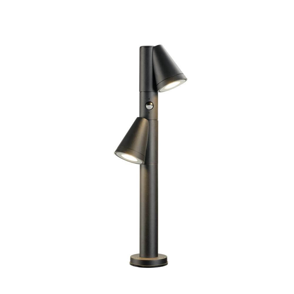 SLV PadverlichtingT-Tube 70 Pole 70cm zwart dubbel met sensor - 1008015