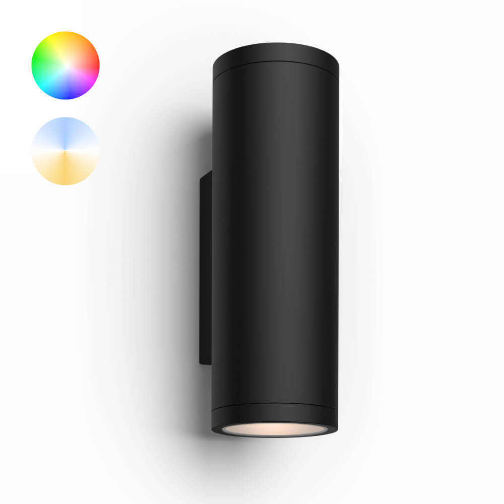 Philips Buitenlamp Up - DownHue Appear Zwart - 1746330P7