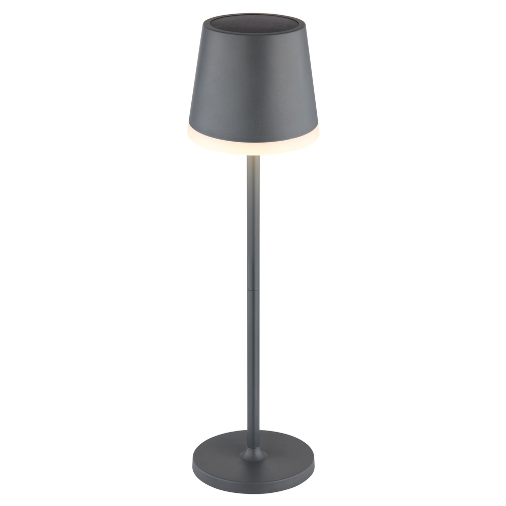 Globo Solar tafellampjeVannieso antraciet - 36637A