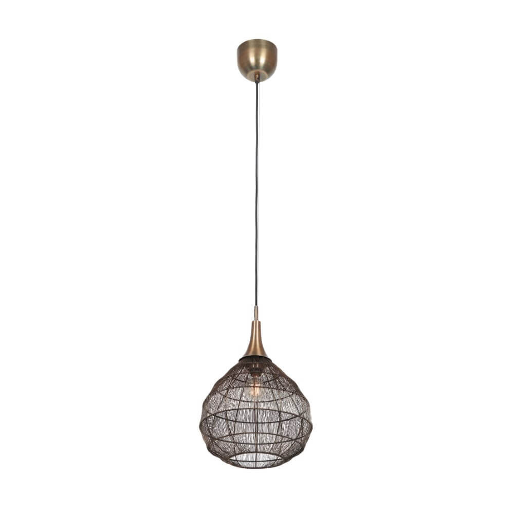 Trio Ronde hanglampSoraya Ø 42cm - brons - 365440104
