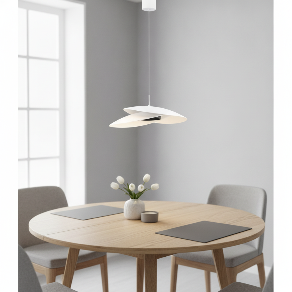 Lyora Hanglamp Olea design wit Ø 48cm - 110845