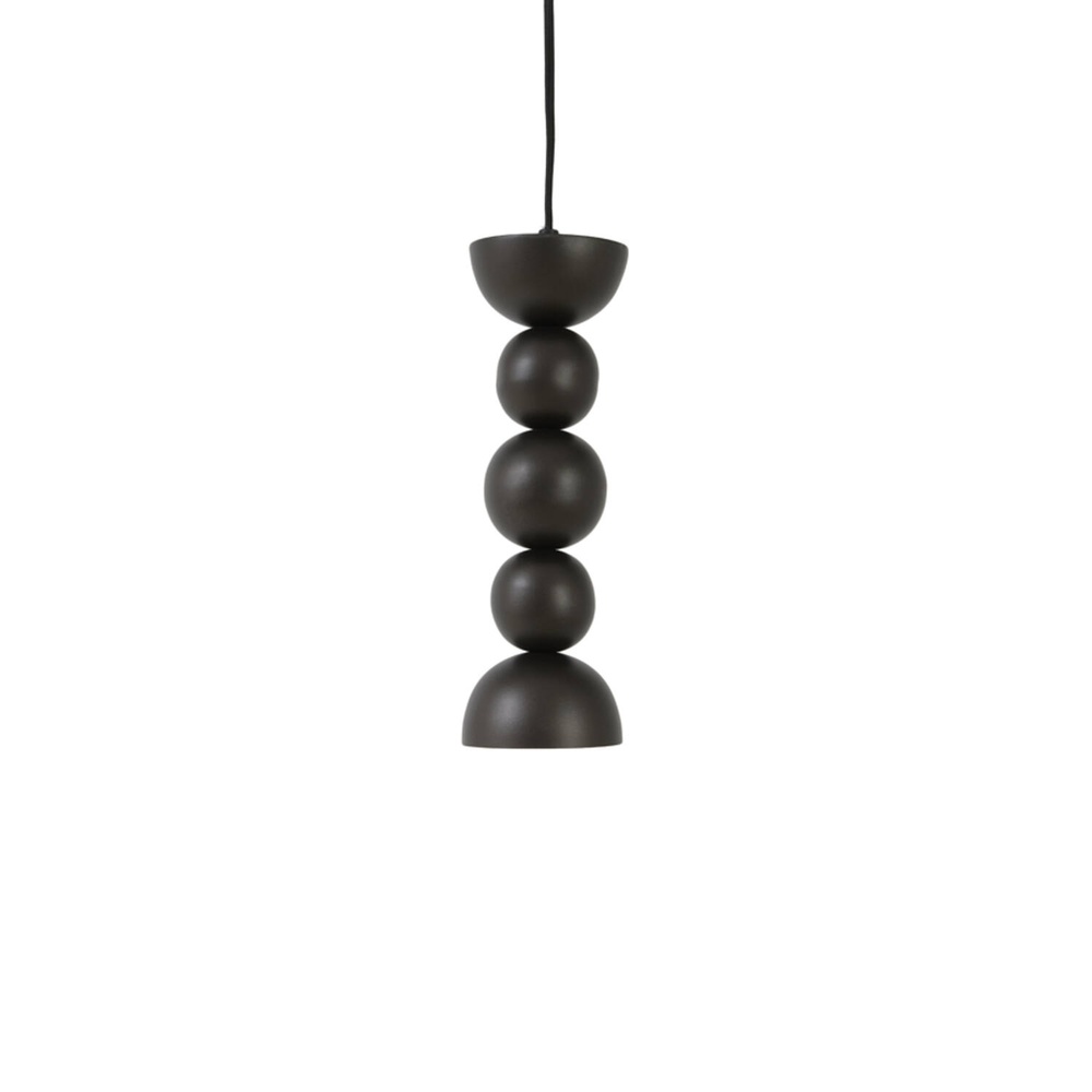 Light & Living Hanglamp Loyce bruin Ø 10cm - 2800964