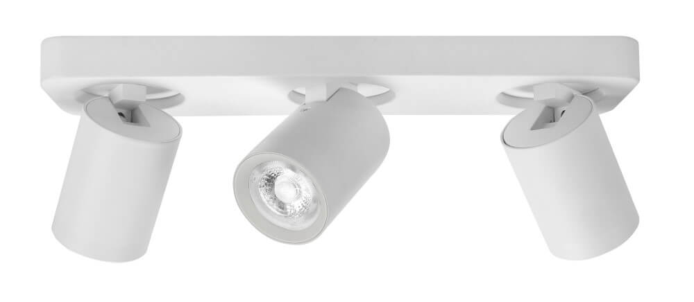 Highlight Triple opbouwspotOliver mat wit - S7159.00