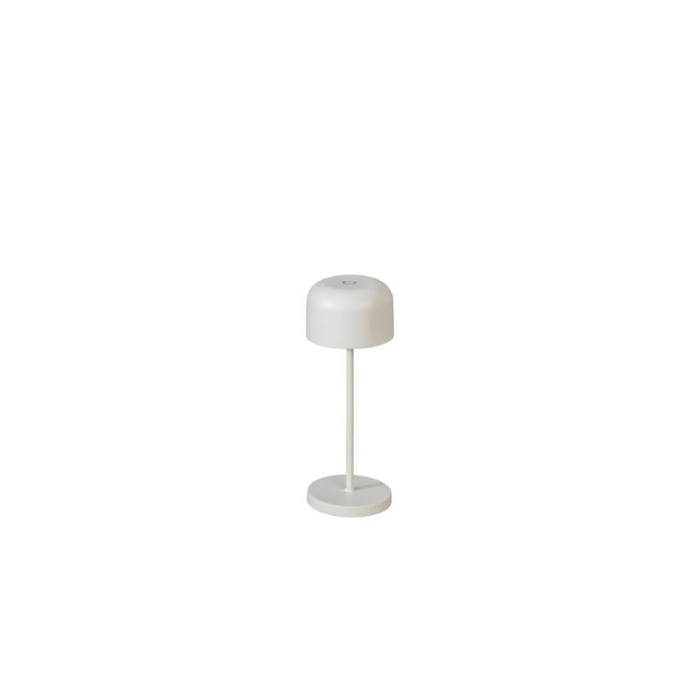 KonstSmide Oplaadbaar tafellampje Lille mini wit - 7835-250