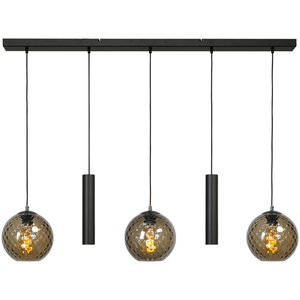 Masterlight Eetkamer hanglamp Baloton 3x E27 - 2x GU10 - 2341-05-05-1305RB220