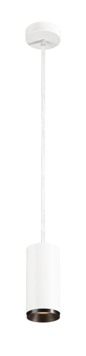 SLV Hanglamp Numinos M Dali wit/zwart 2700K - 24gr - 1004534