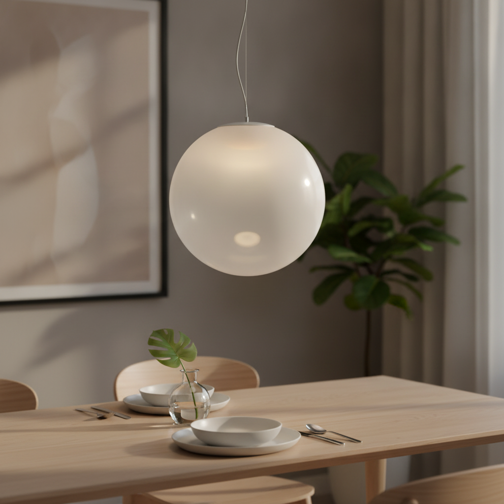 Lyora Witte hanglampBolita bol Ø 30cm - 9204026