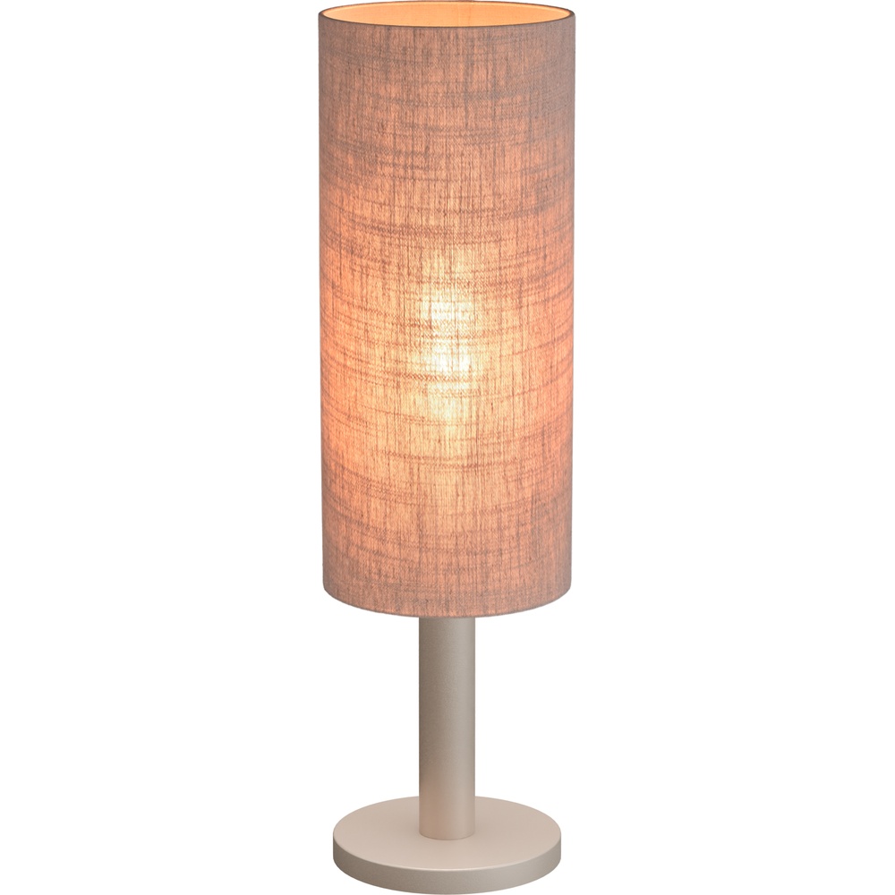 Tafellamp Lisbourg beige terra met beige grey kap