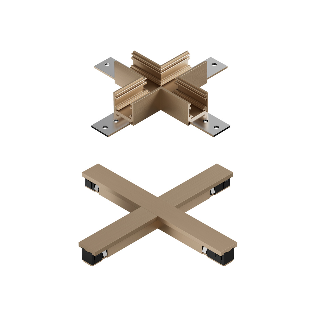 Premium by Lucide X-connector 1-faseLinial champagne - 55900/18/05