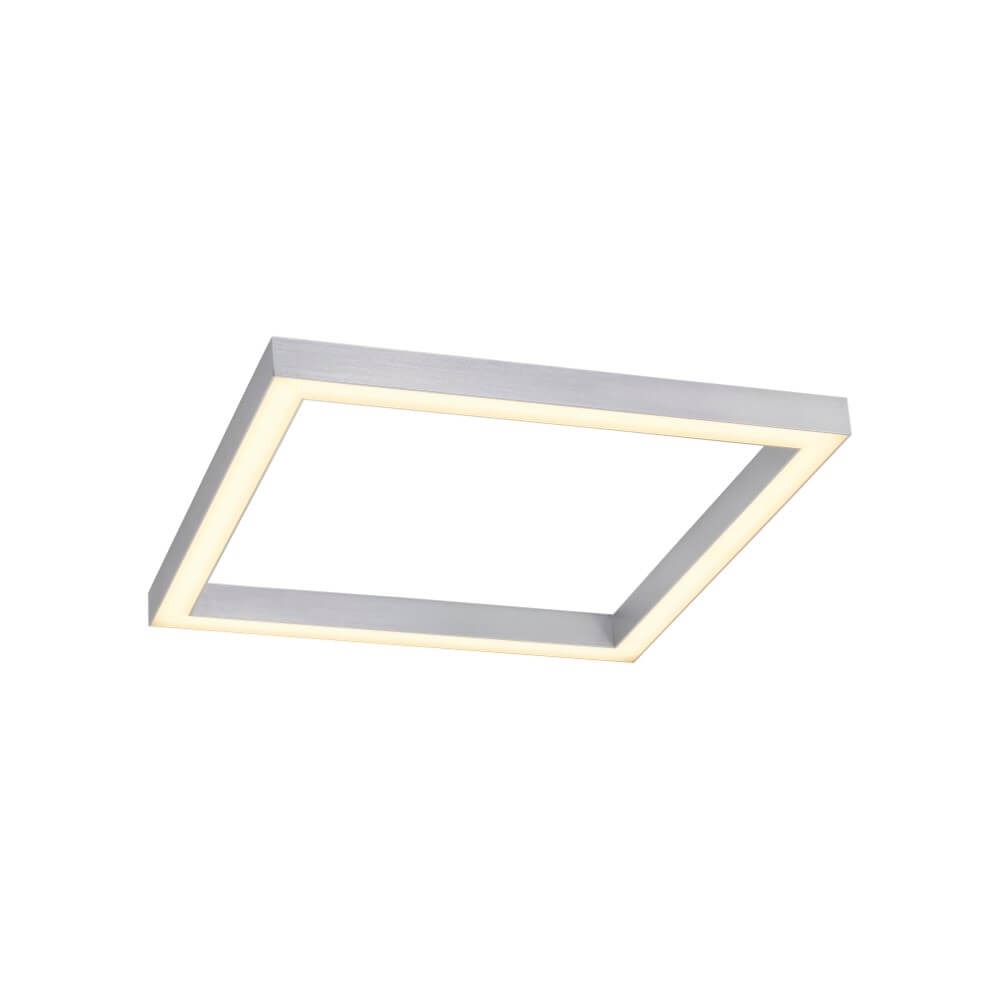 Paul Neuhaus Vierkante plafondlampPure Lines Square aluminium - 6022-95